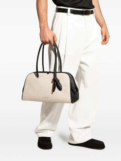 Jacquemus Le Turismo knotted tote bag - Neutrals - zdjęcie produktu nr 1