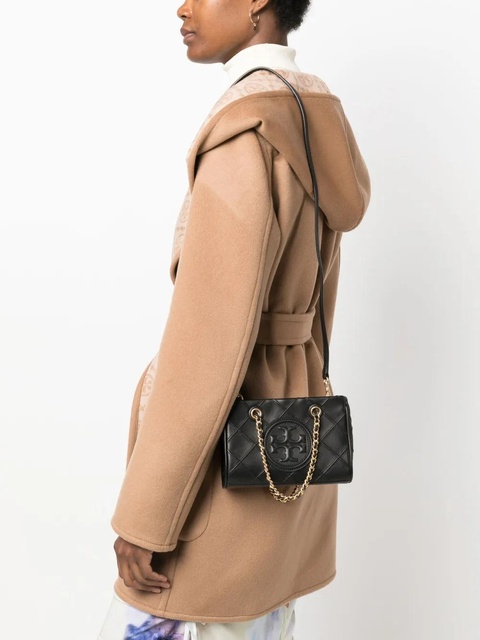 Tory Burch Fleming quilted tote bag - Black - zdjęcie produktu nr 2