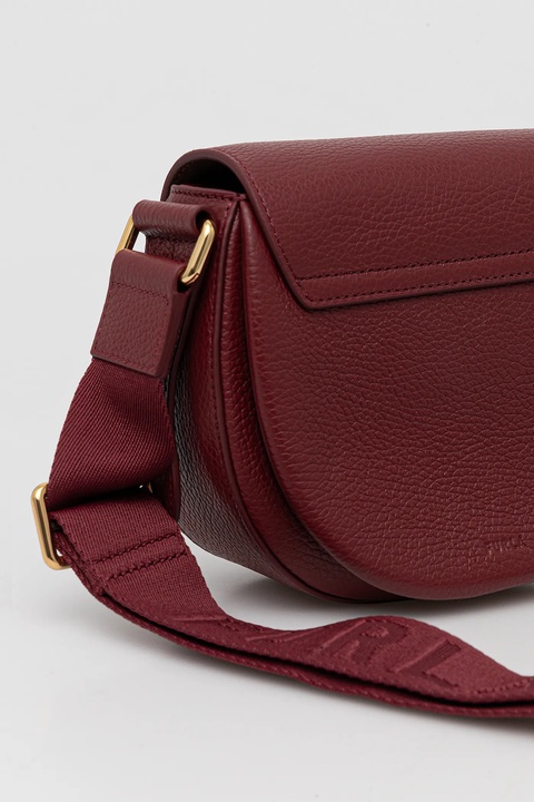 Furla torebka skórzana kolor bordowy WB01491.BX0356.4297S - zdjęcie produktu nr 2