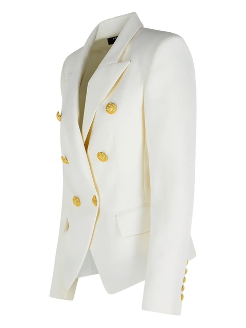 Balmain double-breasted blazer - White - zdjęcie produktu nr 2