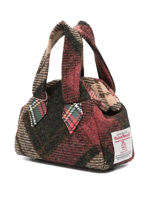 Vivienne Westwood logo-embroidered mini tote bag - Brown - zdjęcie produktu nr 2