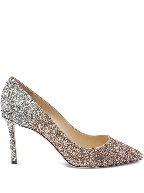 Jimmy Choo 90mm Romy pumps - Silver - zdjęcie produktu nr 2