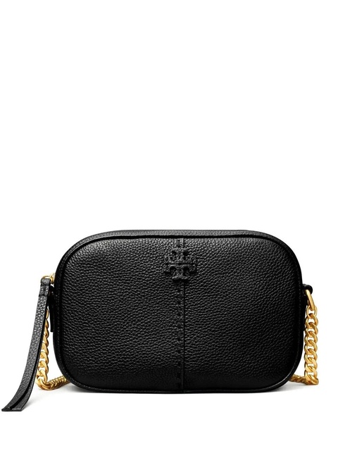 Tory Burch McGraw leather camera bag - Black - zdjęcie produktu nr 1