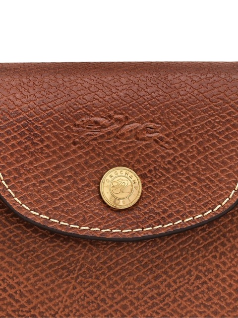 Longchamp Épure textured leather mini bag - Brown - zdjęcie produktu nr 2