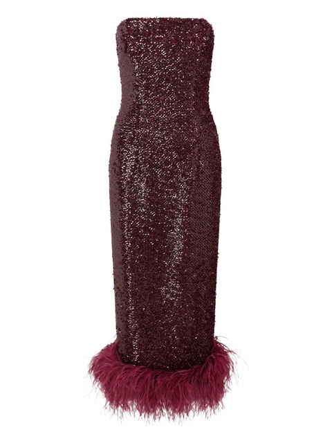 16Arlington Minelli midi dress - Red - zdjęcie produktu nr 1