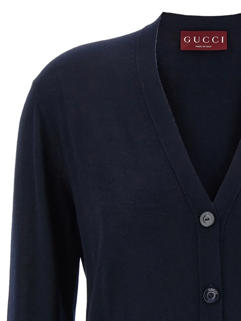 Gucci button cardigan - Blue - zdjęcie produktu nr 2