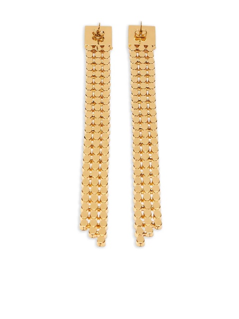 Blumarine crystal-embellished earrings - Gold - zdjęcie produktu nr 2
