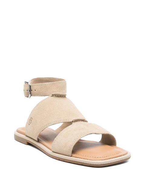 UGG Delray R 2.400 ankle-strap suede sandals - Neutrals - zdjęcie produktu nr 2