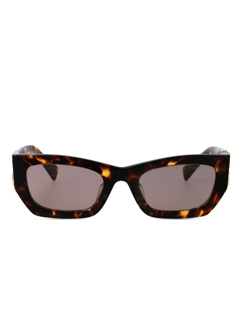 Miu Miu Eyewear tortoiseshell frame sunglasses - Brown - zdjęcie produktu nr 1