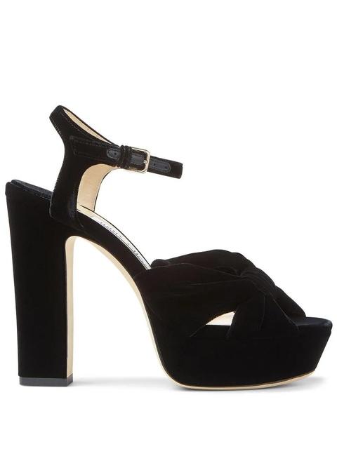 Jimmy Choo Heloise 120mm platform sandals - Black - zdjęcie produktu nr 1