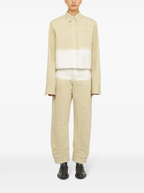 Jil Sander gradient-effect denim shirt - Neutrals - zdjęcie produktu nr 2
