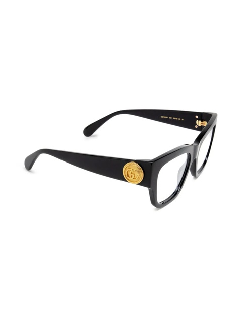 Gucci Eyewear geometric-frame glasses - Black - zdjęcie produktu nr 2