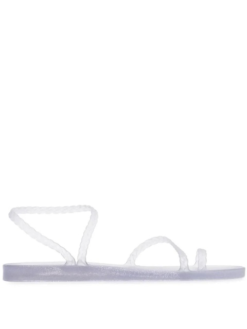 Ancient Greek Sandals Eleftheria glitter sandals - Clear/silver glitter - zdjęcie produktu nr 1