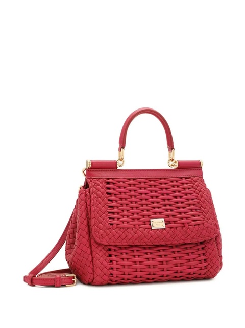 Dolce & Gabbana small Sicily handbag - Red - zdjęcie produktu nr 1