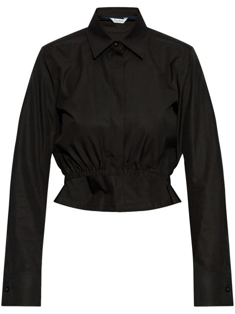 Max Mara cotton shirt - Black - zdjęcie produktu nr 1