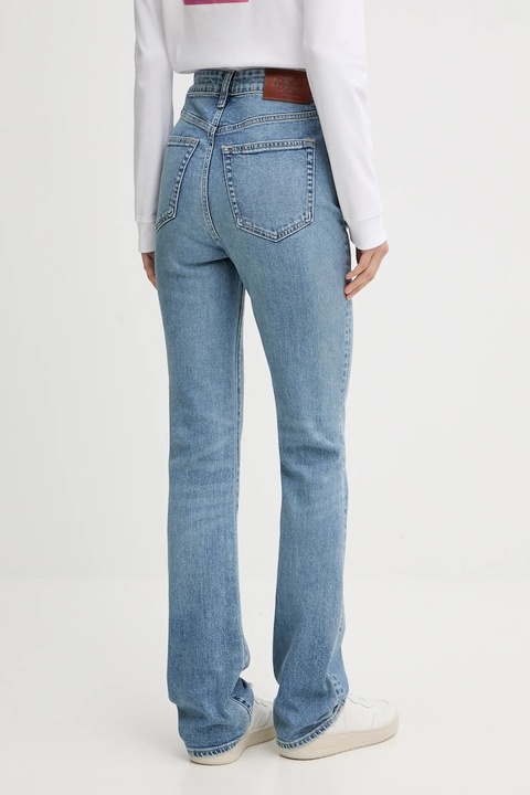 Calvin Klein Jeans jeansy damskie kolor niebieski LV047D733G - zdjęcie produktu nr 2