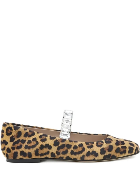 Casadei leopard-print ballet flats - Brown - zdjęcie produktu nr 2