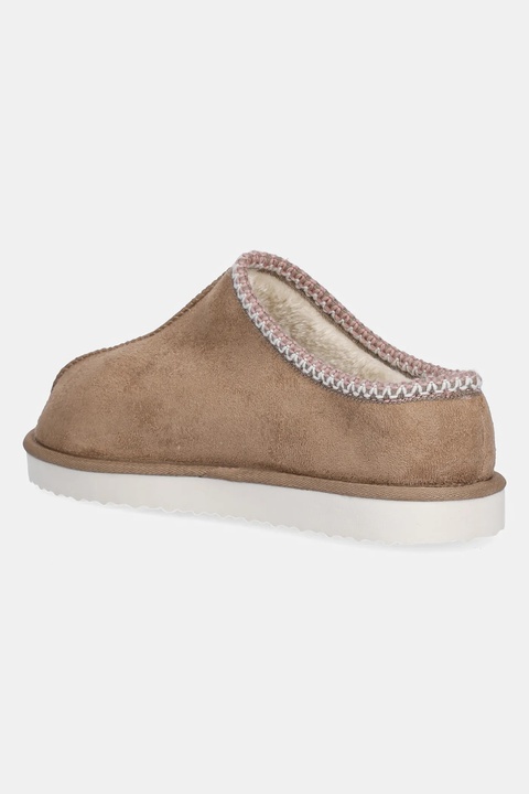 U.S. Polo Assn. kapcie VERENY001 kolor beżowy VERENY001W/EH1 - zdjęcie produktu nr 2