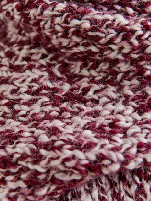 Essentiel Antwerp melange-effect knit scarf - Red - zdjęcie produktu nr 2