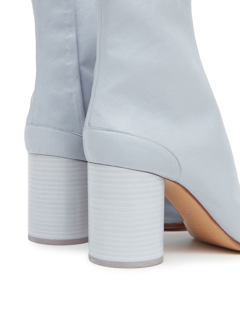 Maison Margiela Tabi 80mm leather ankle boots - Blue - zdjęcie produktu nr 2