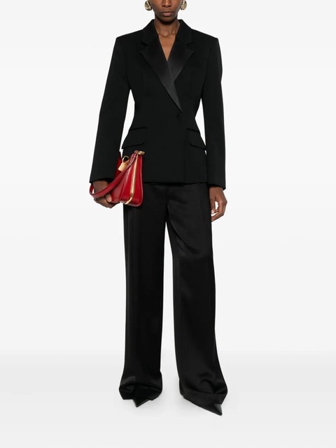 Lanvin notched-lapel blazer - Black - zdjęcie produktu nr 1