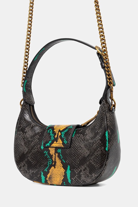 Kurt Geiger London torebka skórzana kolor czarny 3601127719 - zdjęcie produktu nr 2