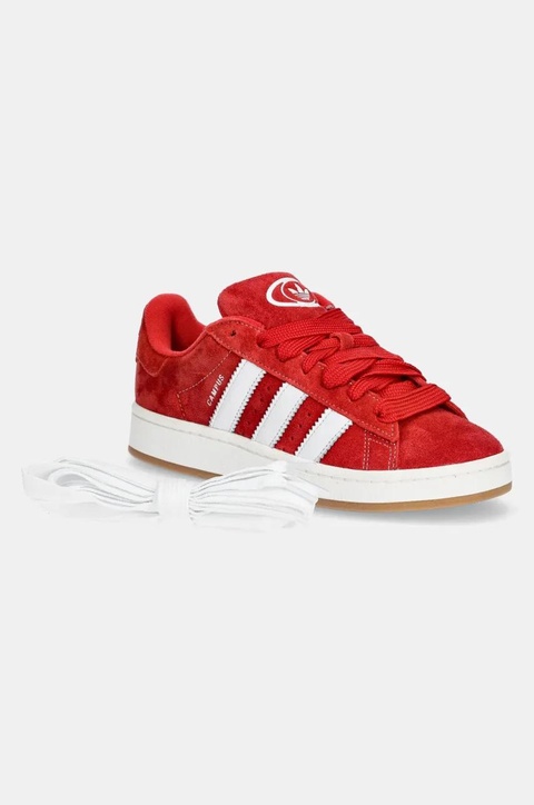adidas Originals sneakersy zamszowe Campus 00s H03474 kolor czerwony - zdjęcie produktu nr 2