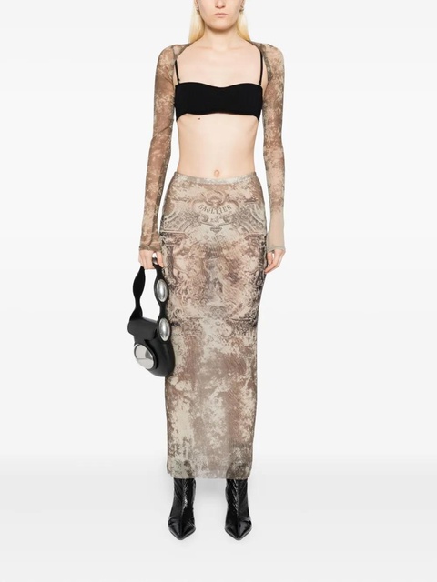 Jean Paul Gaultier Médaillon skirt - Brown - zdjęcie produktu nr 1