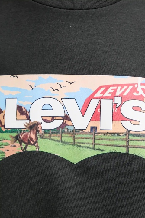 Levi's t-shirt bawełniany damski kolor szary 17369 - zdjęcie produktu nr 2