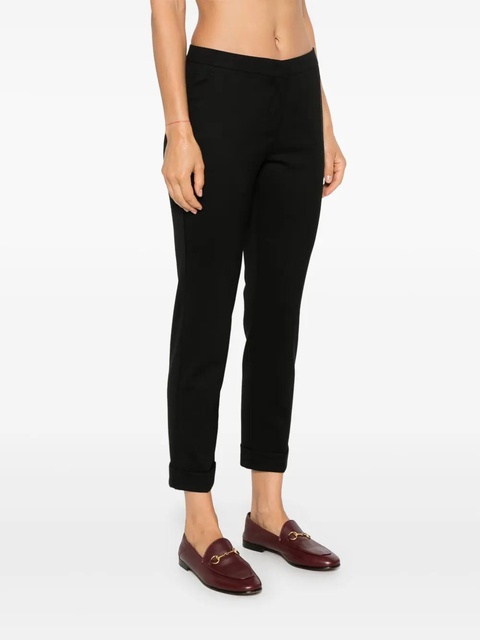 ETRO cropped wool trousers - Black - zdjęcie produktu nr 2