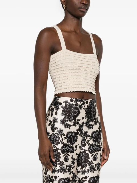 SANDRO sequined tank top - Neutrals - zdjęcie produktu nr 2