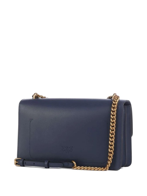 PINKO Classic Love One chain crossbody bag - Blue - zdjęcie produktu nr 2
