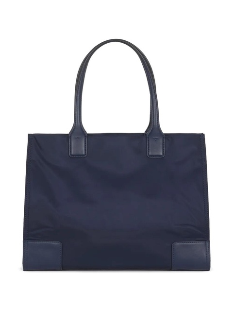 Tory Burch large Ella Patent logo-embossed tote bag - Blue - zdjęcie produktu nr 2