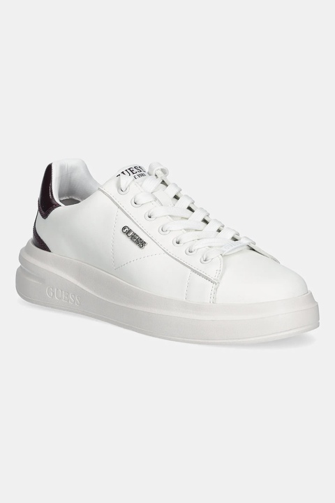 Guess sneakersy ELBINA10 damskie kolor biały FLFE10 PEL12 - zdjęcie produktu nr 1