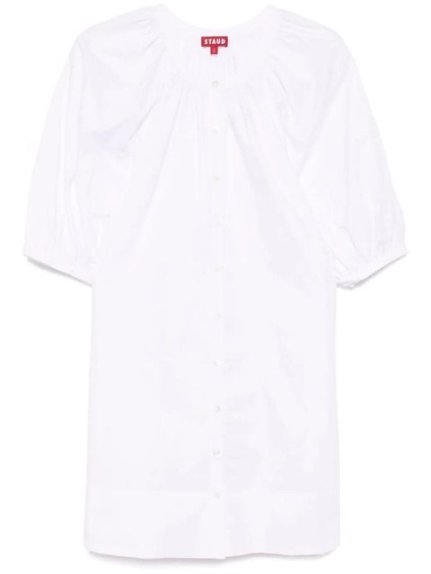 STAUD Vincent dress - White - zdjęcie produktu nr 1