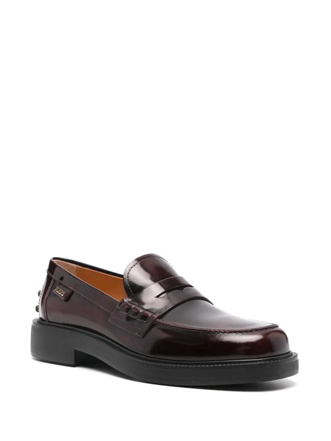 Tod's penny-slot loafers - Red - zdjęcie produktu nr 2