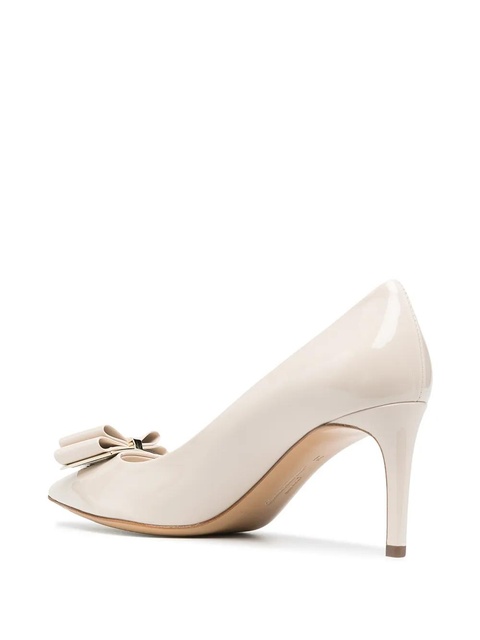 Ferragamo Vara bow 70mm pumps - Neutrals - zdjęcie produktu nr 2