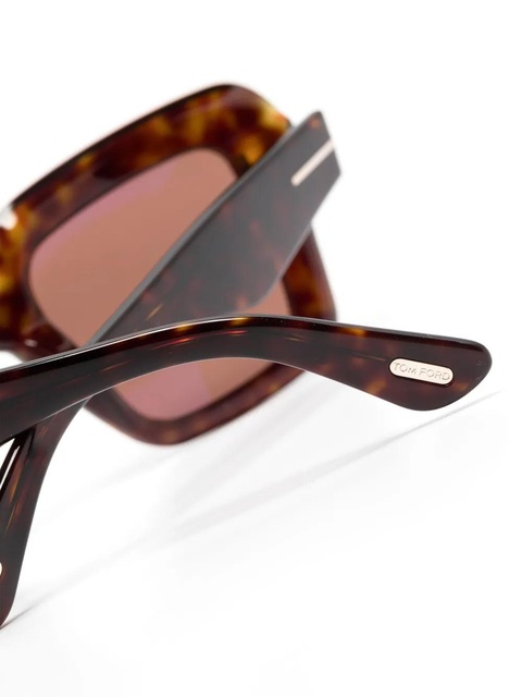 TOM FORD Eyewear square-frame sunglasses - Brown - zdjęcie produktu nr 1
