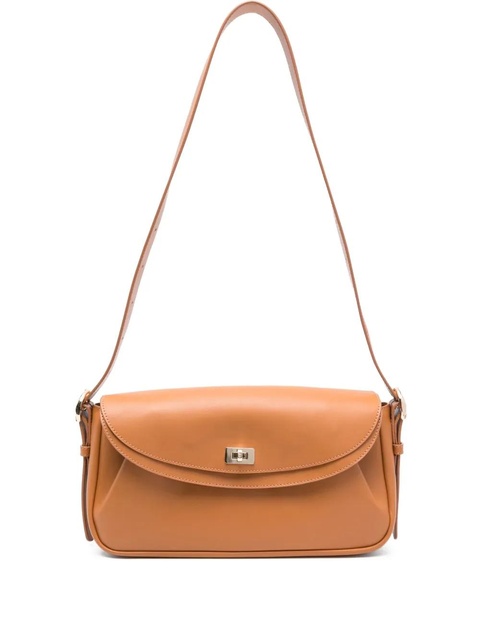 SANDRO Le Mambo leather shoulder bag - Brown - zdjęcie produktu nr 1