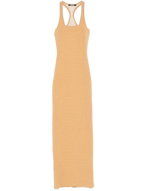 Jacquemus La Scala maxi dress - Brown - zdjęcie produktu nr 1