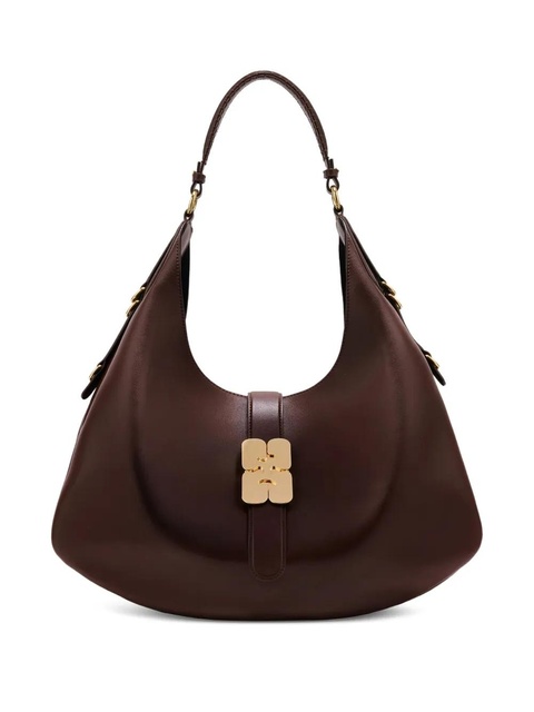 GANNI large Kat tote bag - Brown - zdjęcie produktu nr 1
