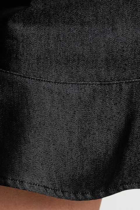 Rotate spódnica jeansowa kolor czarny mini rozkloszowana 114960100 - zdjęcie produktu nr 2