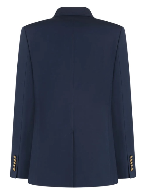 Gucci double-breasted cotton blazer - Blue - zdjęcie produktu nr 2