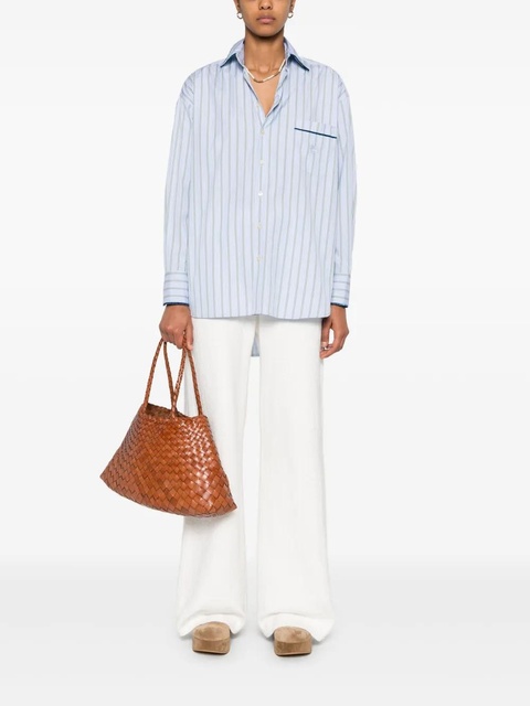 ETRO striped poplin shirt - Blue - zdjęcie produktu nr 2