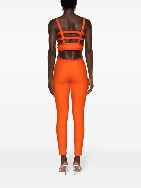 Versace Medusa '95 cut-out jumpsuit - Orange - zdjęcie produktu nr 2