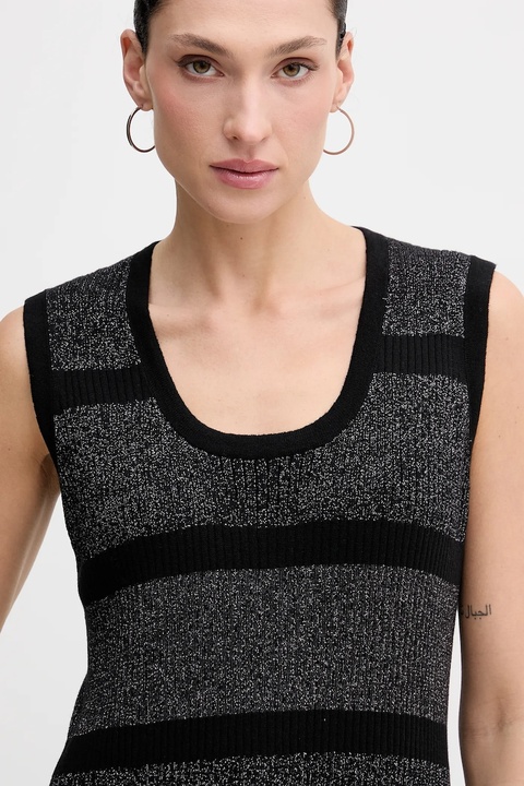 Sisley sweter damski kolor czarny lekki 1194LH00M - zdjęcie produktu nr 1