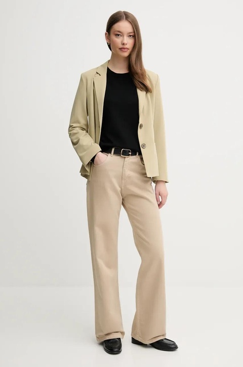 Sisley sweter damski kolor czarny lekki 17Q3M100F - zdjęcie produktu nr 2