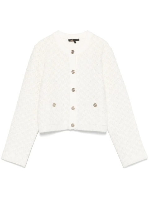 Maje sequin-embellished cardigan - White - zdjęcie produktu nr 1