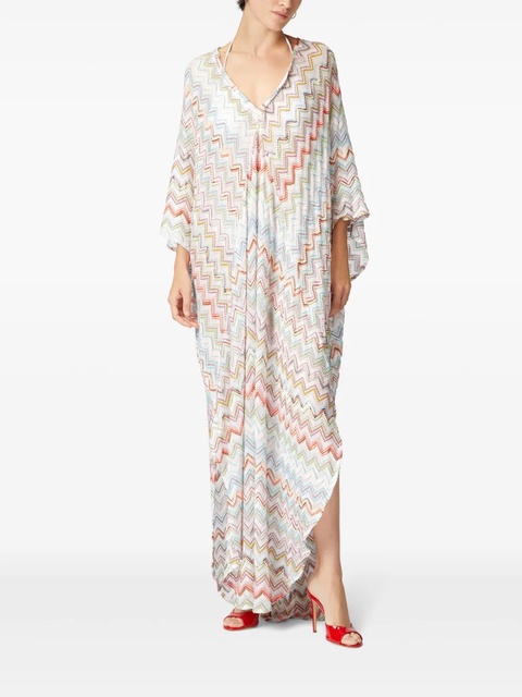 Missoni zigzag-woven maxi dress - White - zdjęcie produktu nr 2