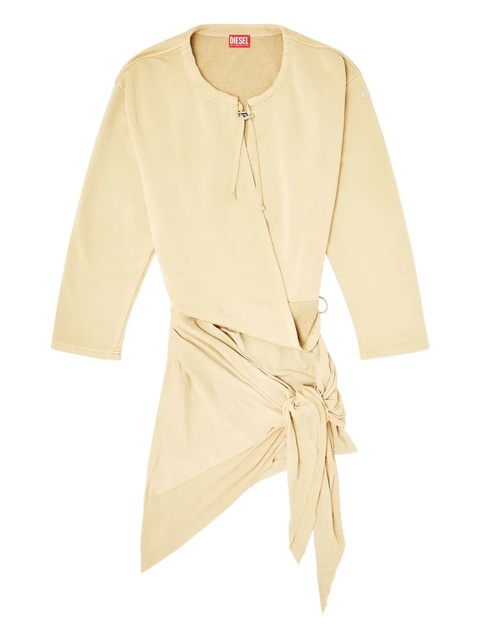 Diesel D-Creed drawstring wrap dress - Neutrals - zdjęcie produktu nr 1